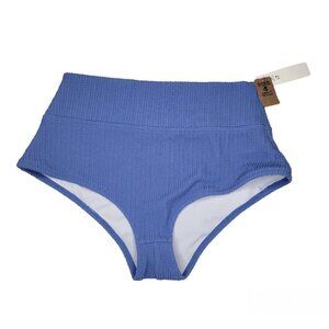 Victoria's Secret PINK Crinkle High Waist Shortie Bikini Bottom Swim M NWT #3166